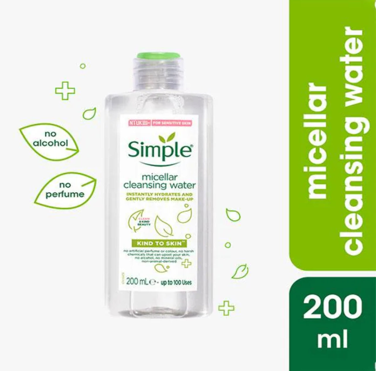 Simple micellar deals cleansing water