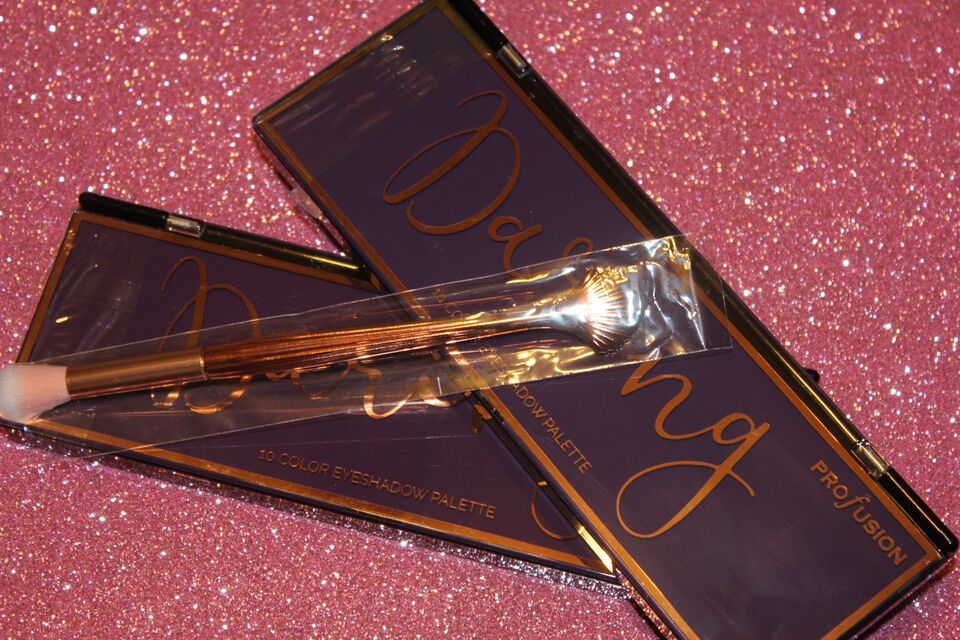 PROFUSION DARING 10 Colors Eyeshadow Palette Brush
