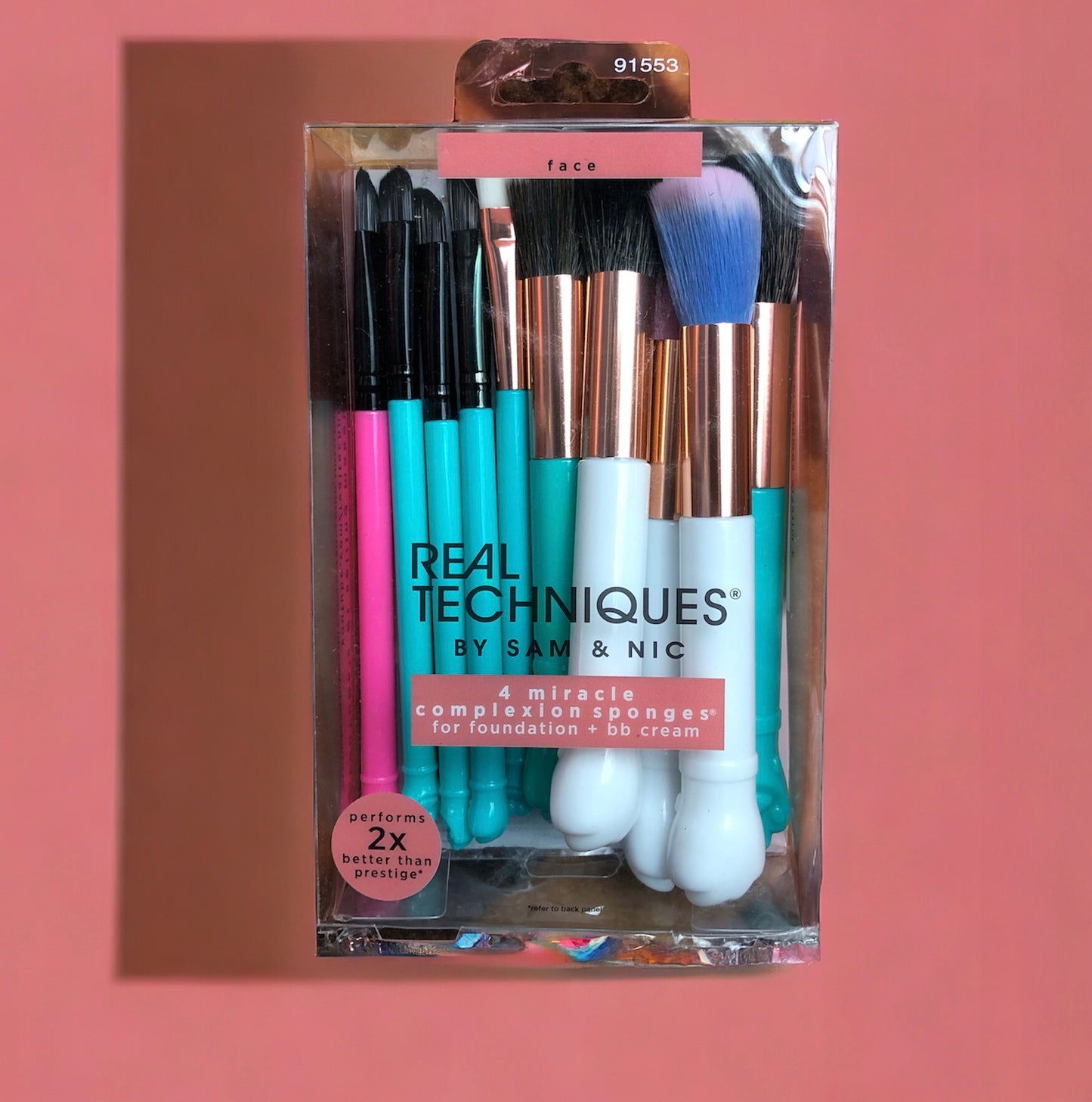REAL TECHNIQUES 10 Brushes Kit for Face & Eye