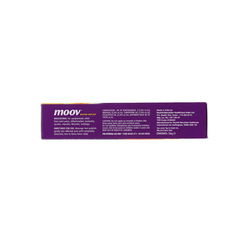 Moov Rapid Relief Cream 100mg