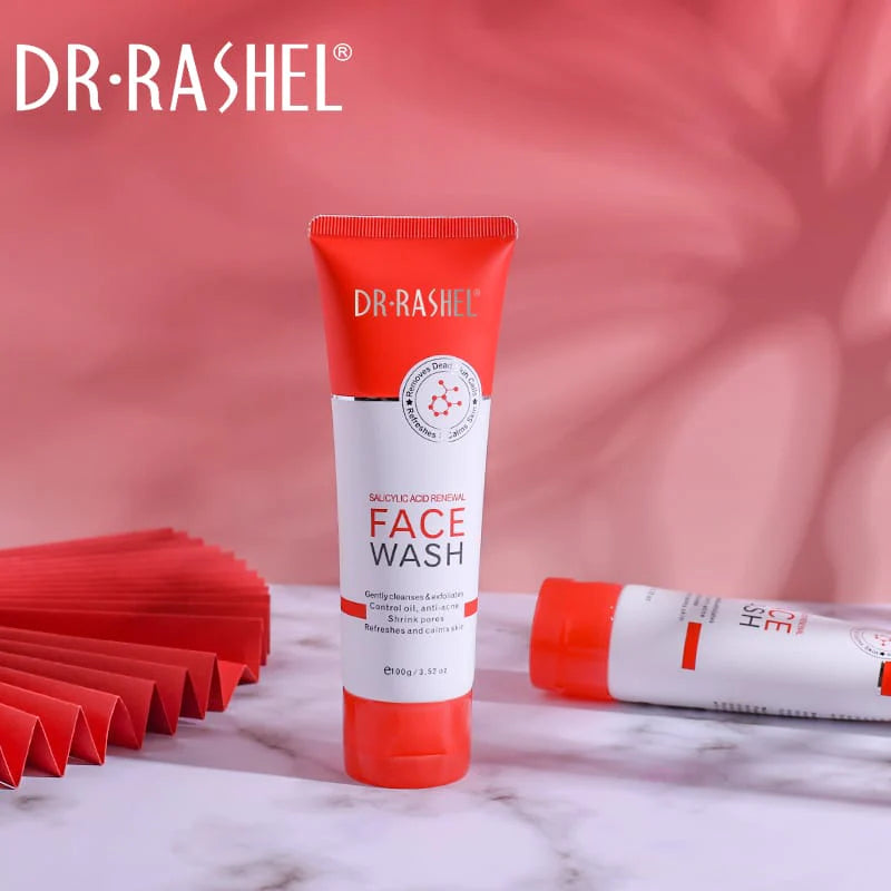 Dr.Rashel Salicylic Acid Renewal Gently Cleanses & Control Oil Face Wash - 100g