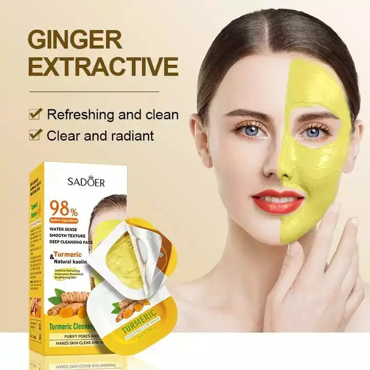 SADOER Turmeric deep cleansing Clay Mask 7.5g 8 pices
