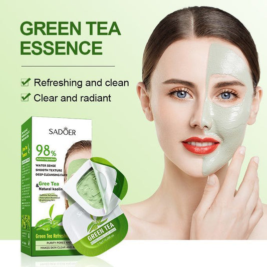 SADOER Green Tea deep cleansing Clay Mask 7.5g 8 pices