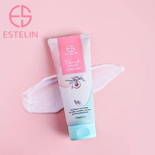 Estelin Peach Hand Cream Nourishing & Anti-Wrinkle For Softer Smoother