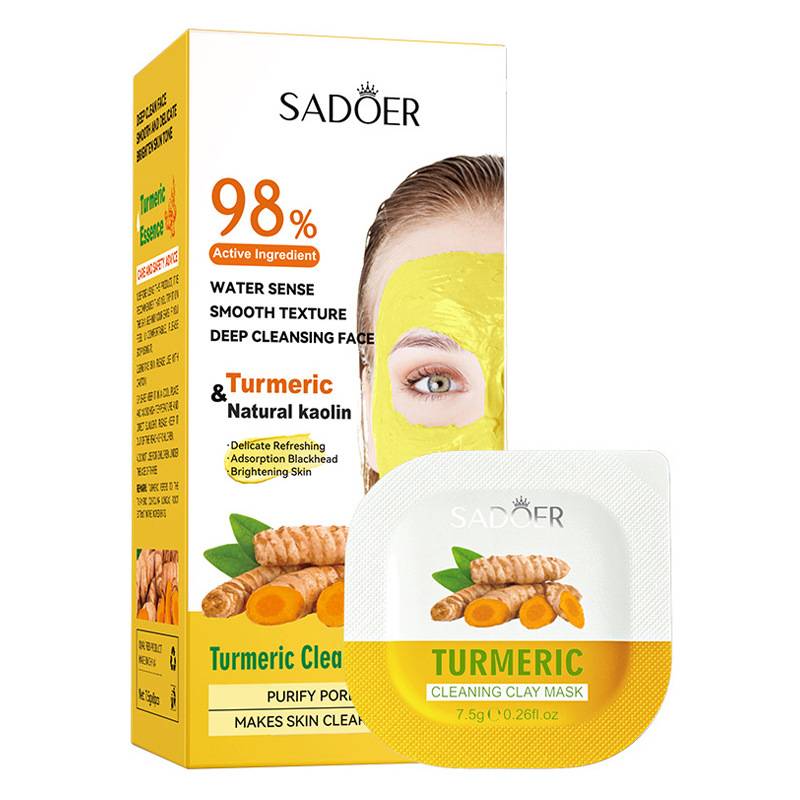 SADOER Turmeric deep cleansing Clay Mask 7.5g 8 pices