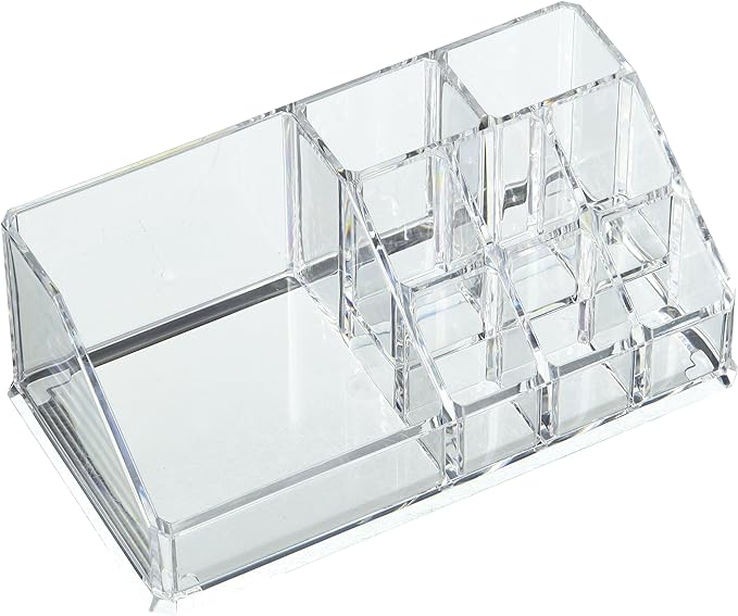 Acrylic Cosmetic Organizer Makeup Brushes Holder