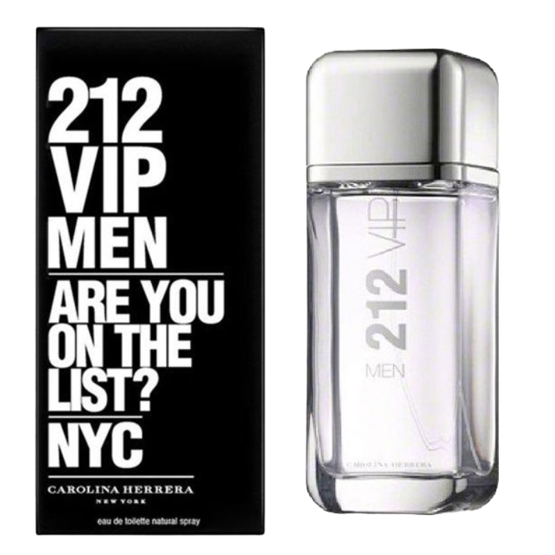 Carolina Herrera 212 Vip Men ARE YOU ON THE LIST? NYC Perfume