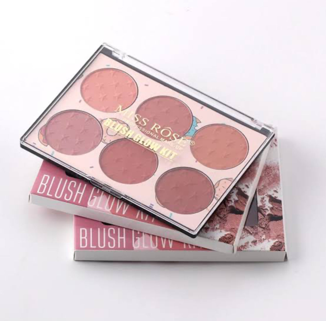 Miss Rose 6 Colors Blush Glow Kit