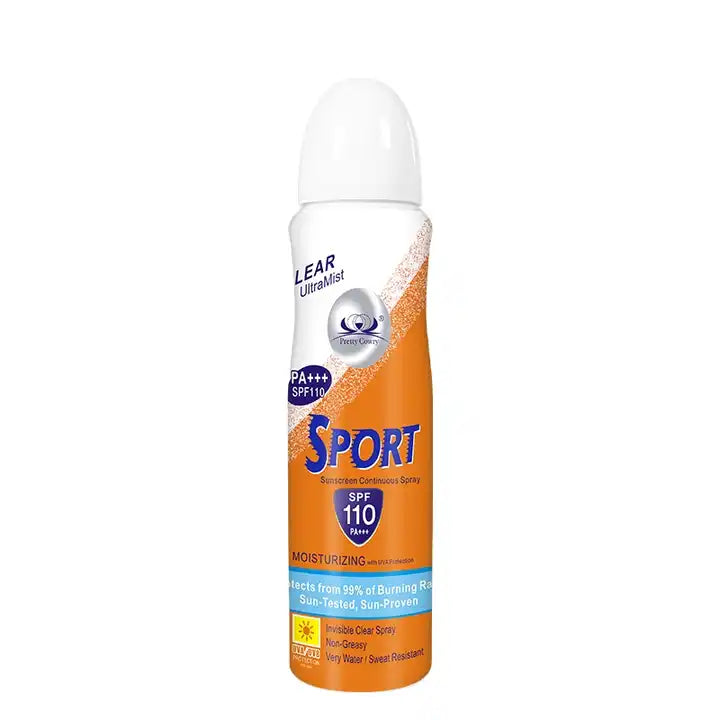 Sensitive Skin Sunscreen Spray Whitening Moisturizing Refreshing Sunscreen SPF 110