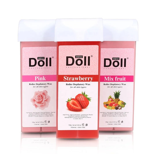 Doll Wax Roller Cartridge for Hair Removal Warmer Heater 100g