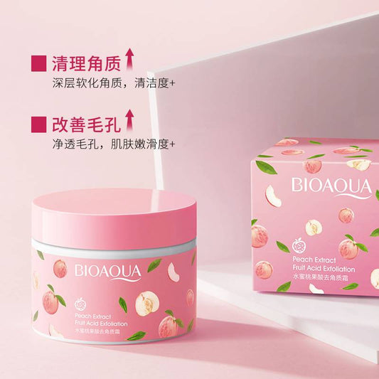 Bioaqua Peach Extract Fruit Acid Exfoliating Face Gel Cream-140g