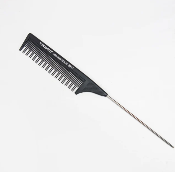 Toni & Guy Carbon Anti static Black Barber Comb