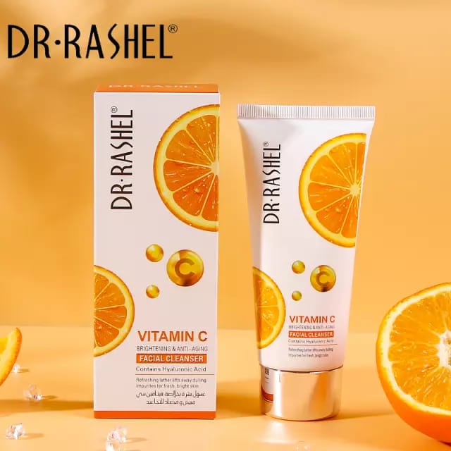 Dr.Rashel Vitamin C Brightening Facial Cleanser With Hyaluronic Acid - 80ml