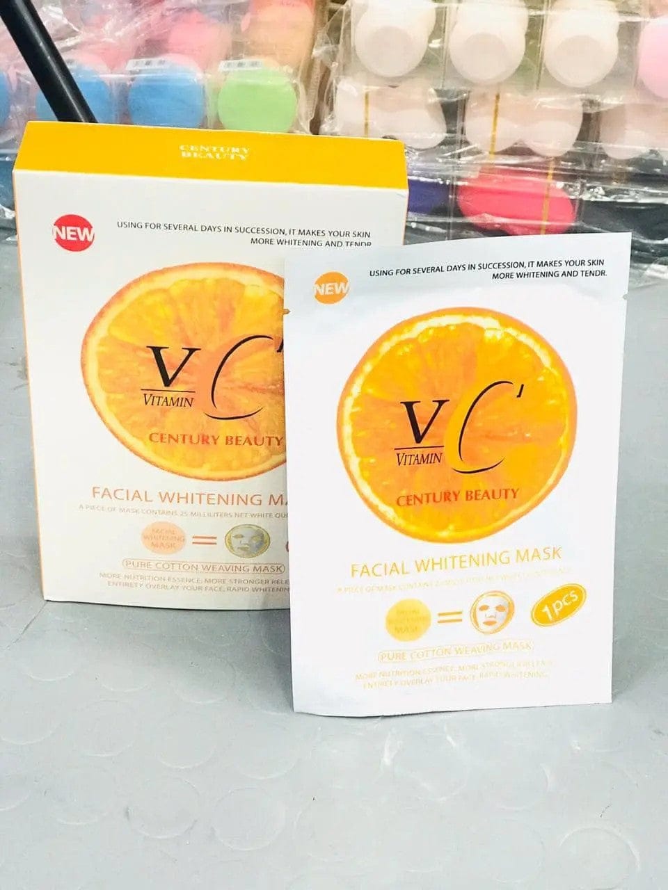 Vitamin C Facial Whitening Mask 25-ML