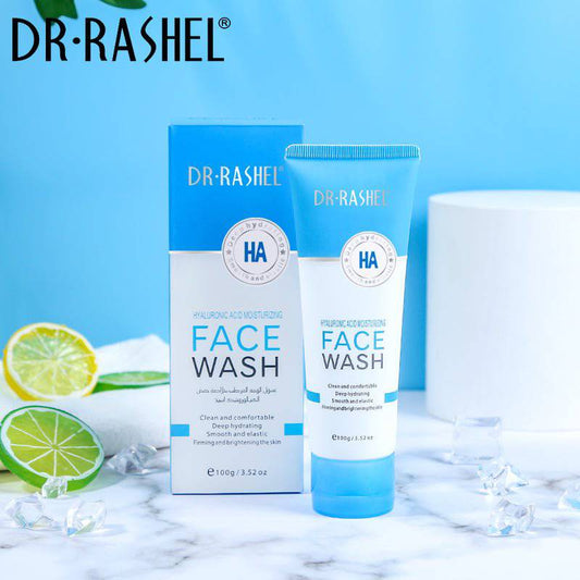 DR RASHEL Hyaluronic Acid Moisturizing And Smooth Face Wash-100g