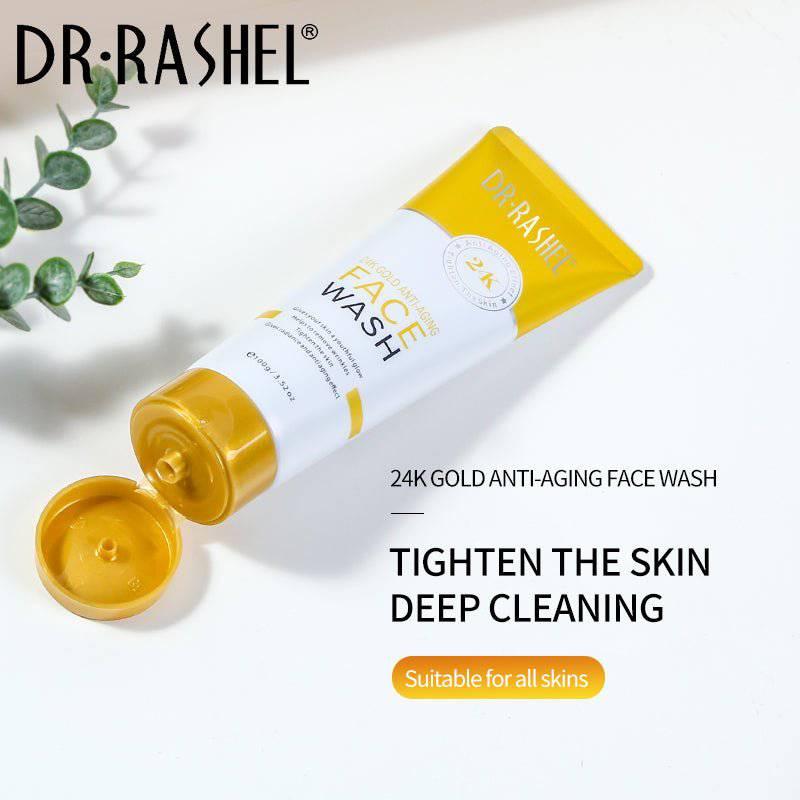 DR RASHEL Product New 24K Gold Anti-Aging Face Wash-100g