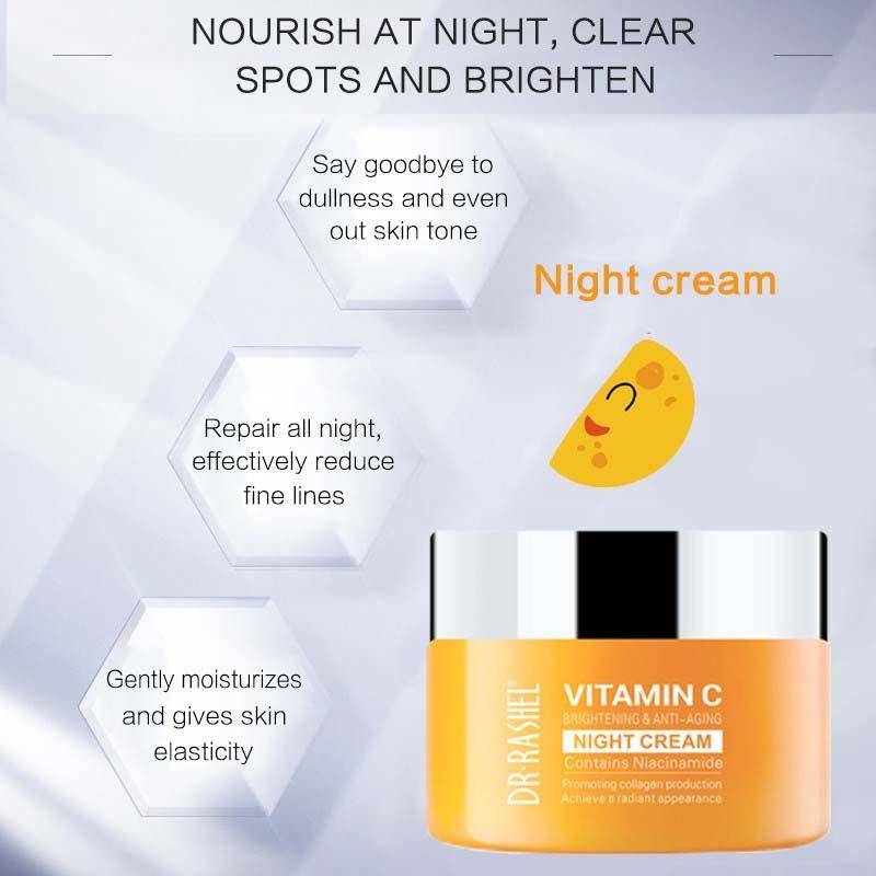 Dr.Rashel Vitamin C Brightening & Anti-Aging Night Cream