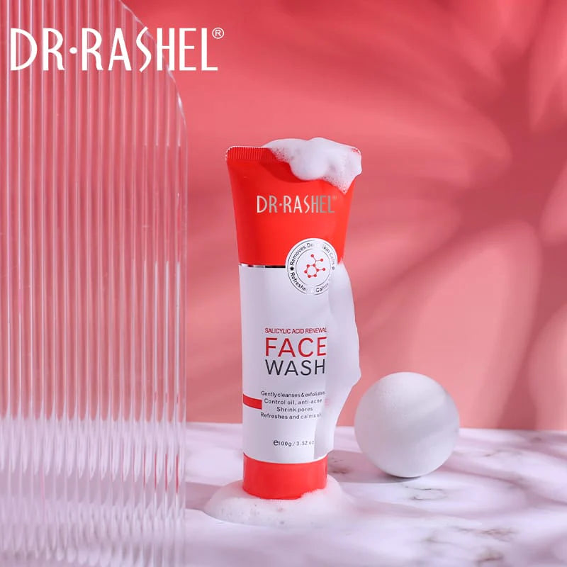 Dr.Rashel Salicylic Acid Renewal Gently Cleanses & Control Oil Face Wash - 100g