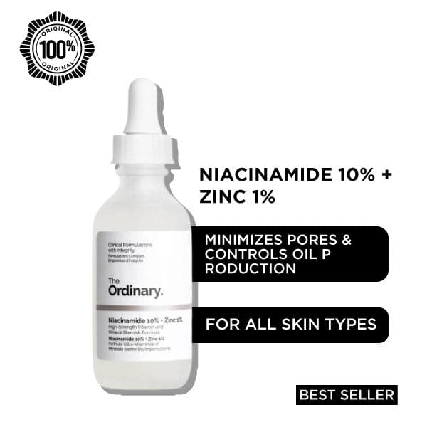 The ORDINARY Niacinamide 10% + Zinc 1%